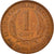 Monnaie, Etats des caraibes orientales, Elizabeth II, Cent, 1963, TTB, Bronze