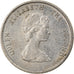 Moneda, Estados del Caribe Oriental , Elizabeth II, 10 Cents, 1991, MBC, Cobre -