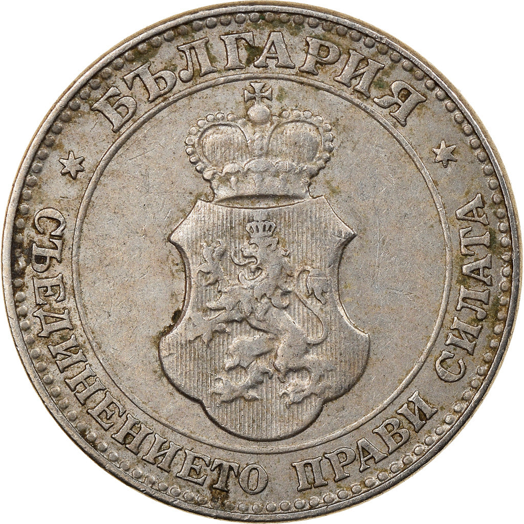 Coin, Bulgaria, 20 Stotinki, 1913, EF(40-45), Copper-nickel, KM:26