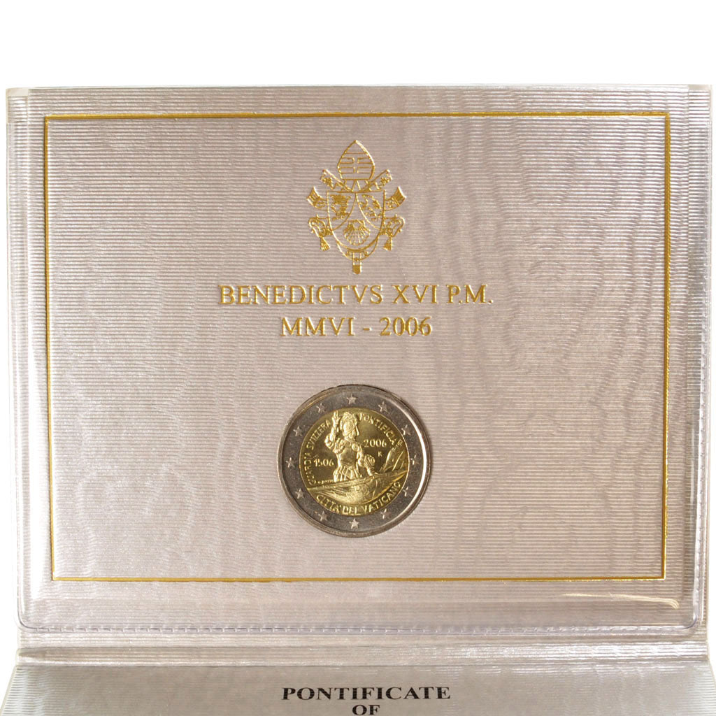 Vatican, 2 Euro, 2006, MS(65-70), Bi-Metallic
