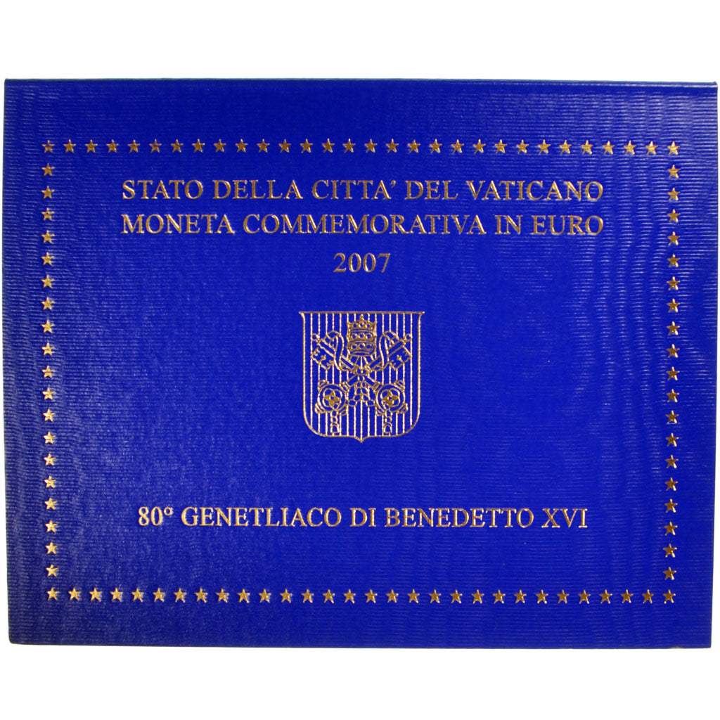 Vatican, 2 Euro, 2007, MS(65-70), Bi-Metallic