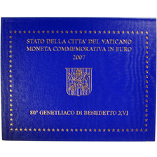 Vatican, 2 Euro, 2007, MS(65-70), Bi-Metallic