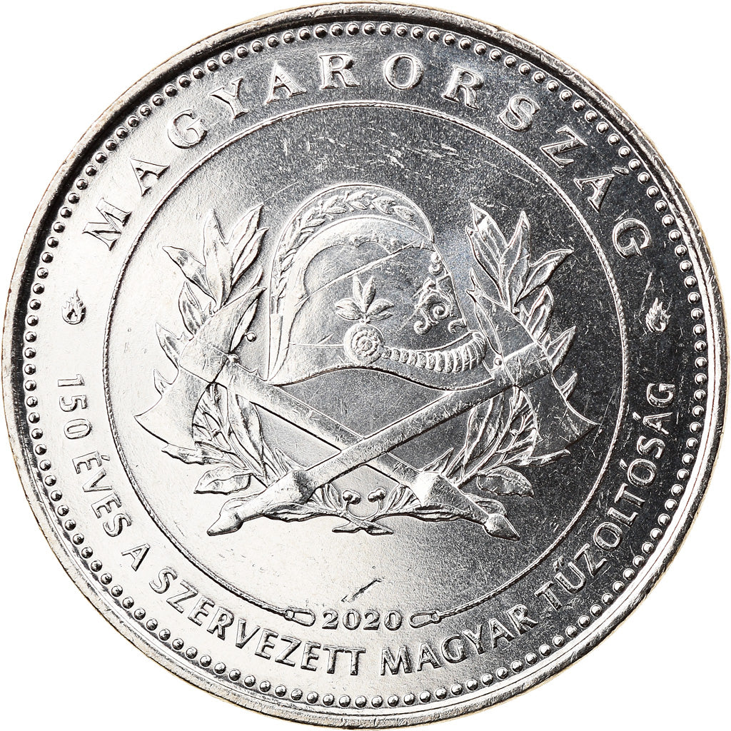 Coin, Hungary, Hungarian Fire Service, 50 Forint, 2020, MS(63), Copper-nickel