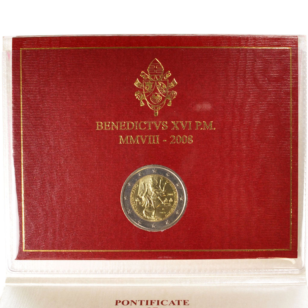 Vatican, 2 Euro, 2008, MS(65-70), 0.00