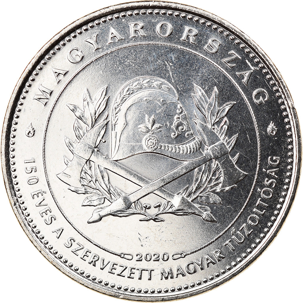 Moneta, Ungheria, Hungarian Fire Service, 50 Forint, 2020, SPL, Rame-nichel