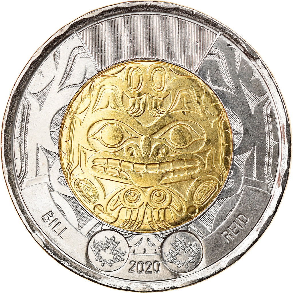 Monnaie, Canada, Bill Reid, 2 Dollars, 2020, SPL, Bi-Metallic