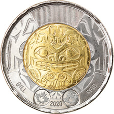 Monnaie, Canada, Bill Reid, 2 Dollars, 2020, SPL, Bi-Metallic