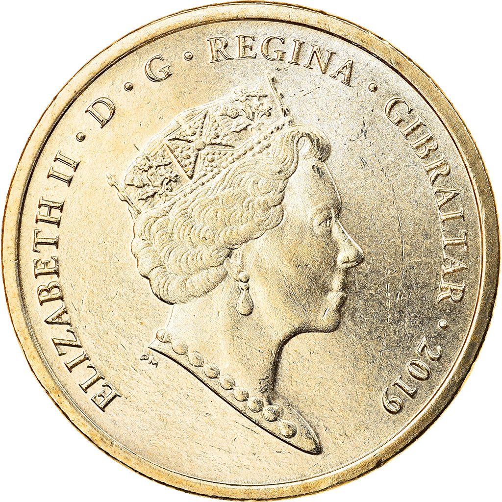 Moneta, Gibilterra, Island games, Dollar, 2019, SPL, Ottone