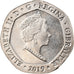 Coin, Gibraltar, Island games, 20 Pence, 2019, MS(63), Copper-nickel
