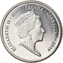 Münze, Gibraltar, Island games, 5 Pence, 2019, UNZ, Nickel plated steel