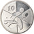 Moneta, Gibilterra, Island games, 10 Pence, 2019, SPL, Acciaio placcato nichel