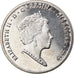Moneda, Gibraltar, Island games, 10 Pence, 2019, SC, Níquel chapado en acero