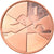 Coin, Gibraltar, Island games, Penny, 2019, MS(63), Bronze Plated Steel