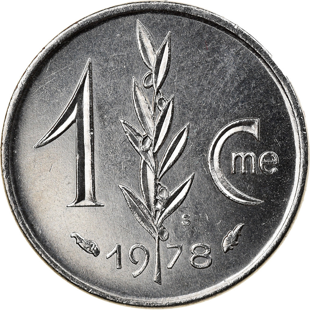 Moneta, Monaco, Rainier III, Centime, 1978, SPL, Acciaio inossidabile, KM:155