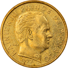 Monnaie, Monaco, Rainier III, 5 Centimes, 1977, SUP, Aluminum-Bronze, Gadoury:MC