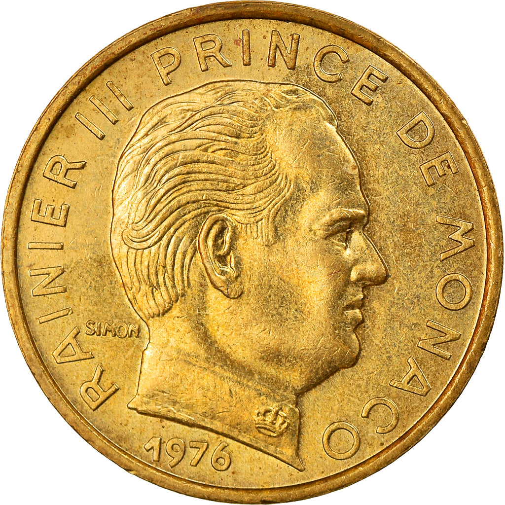 Moneta, Monaco, Rainier III, 5 Centimes, 1976, SPL-, Alluminio-bronzo, KM:156