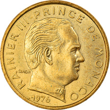 Coin, Monaco, Rainier III, 5 Centimes, 1976, AU(55-58), Aluminum-Bronze, KM:156
