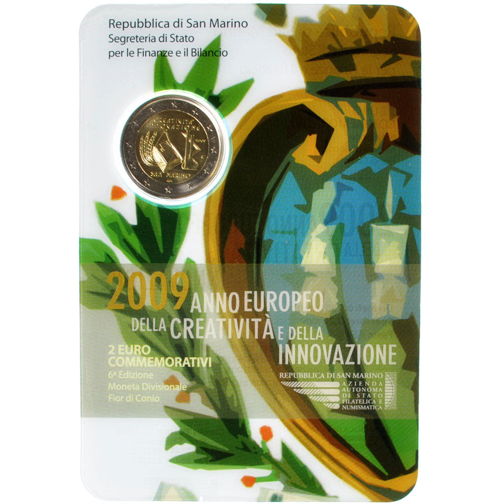 San Marino, 2 Euro, 2009, MS(65-70), 0.00
