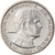 Coin, Monaco, Rainier III, 1/2 Franc, 1968, AU(55-58), Nickel, KM:145
