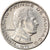 Coin, Monaco, Rainier III, 1/2 Franc, 1974, MS(63), Nickel, KM:145, Gadoury:MC