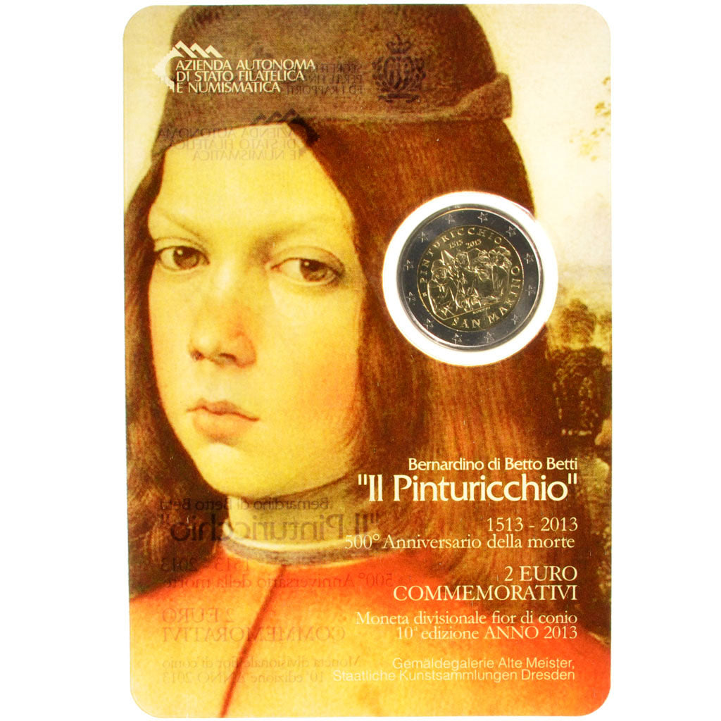 San Marino, 2 Euro, 2013, MS(65-70), 0.00