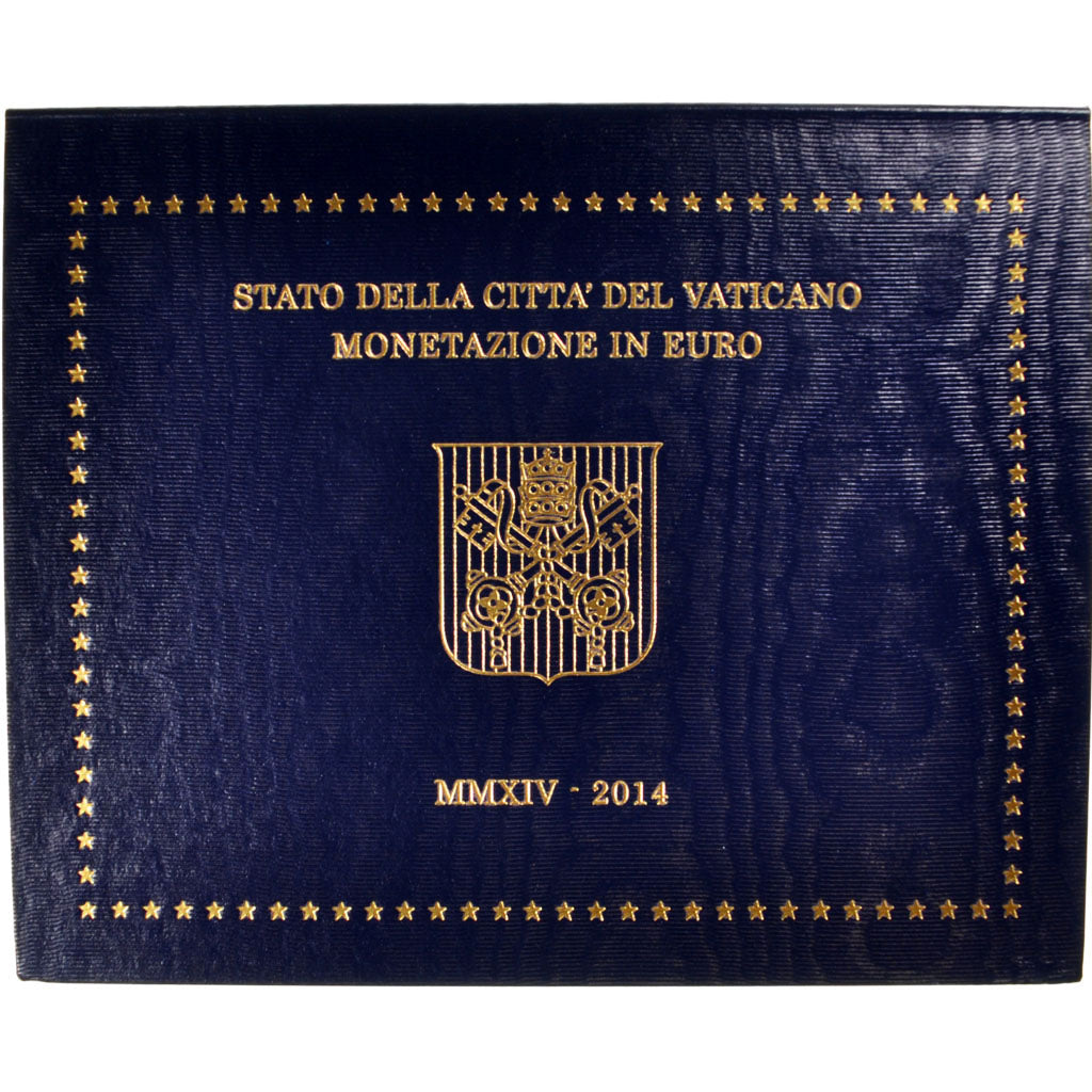 Vatican, 1 Cent to 2 Euro, 2014, MS(65-70), 0.00