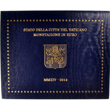 Vatican, 1 Cent to 2 Euro, 2014, MS(65-70), 0.00