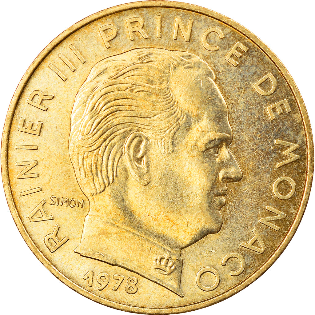Moneta, Monaco, Rainier III, 20 Centimes, 1978, SPL-, Alluminio-bronzo, KM:143