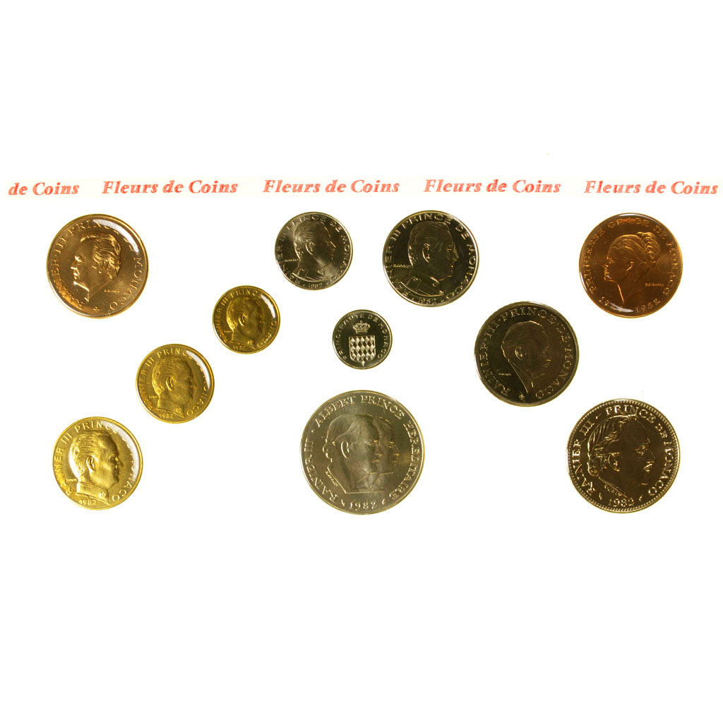 Monaco, Set, 1982, MS(65-70), 0.00