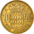 Moneda, Mónaco, Rainier III, 20 Francs, Vingt, 1950, EBC, Aluminio - bronce