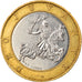 Coin, Monaco, Rainier III, 10 Francs, 1992, EF(40-45), Bi-Metallic, KM:163