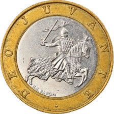 Coin, Monaco, Rainier III, 10 Francs, 1992, EF(40-45), Bi-Metallic, KM:163
