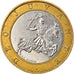 Coin, Monaco, Rainier III, 10 Francs, 1992, EF(40-45), Bi-Metallic, KM:163