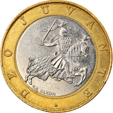 Coin, Monaco, Rainier III, 10 Francs, 1992, EF(40-45), Bi-Metallic, KM:163
