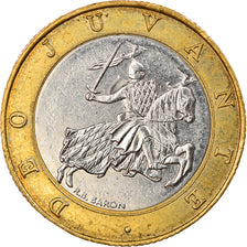 Coin, Monaco, Rainier III, 10 Francs, 1991, EF(40-45), Bi-Metallic, KM:163