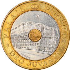 Coin, Monaco, Rainier III, 20 Francs, 1992, EF(40-45), Tri-Metallic, KM:165