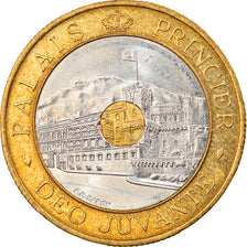 Coin, Monaco, Rainier III, 20 Francs, 1992, EF(40-45), Tri-Metallic, KM:165