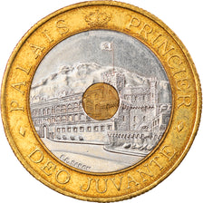 Coin, Monaco, Rainier III, 20 Francs, 1992, EF(40-45), Tri-Metallic, KM:165