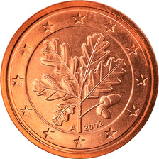 GERMANIA - REPUBBLICA FEDERALE, 2 Euro Cent, 2002, Berlin, FDC, Acciaio placcato