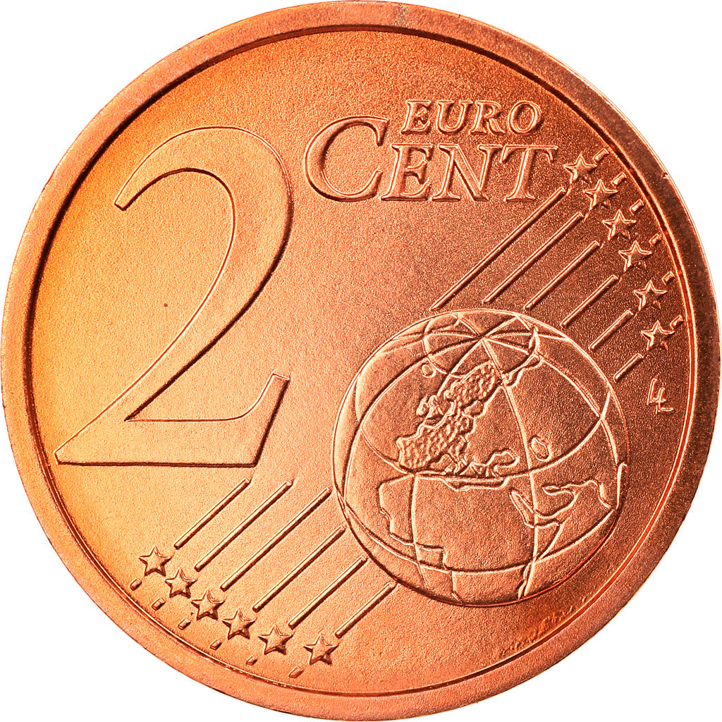 Bundesrepublik Deutschland, 2 Euro Cent, 2002, Munich, STGL, Copper Plated