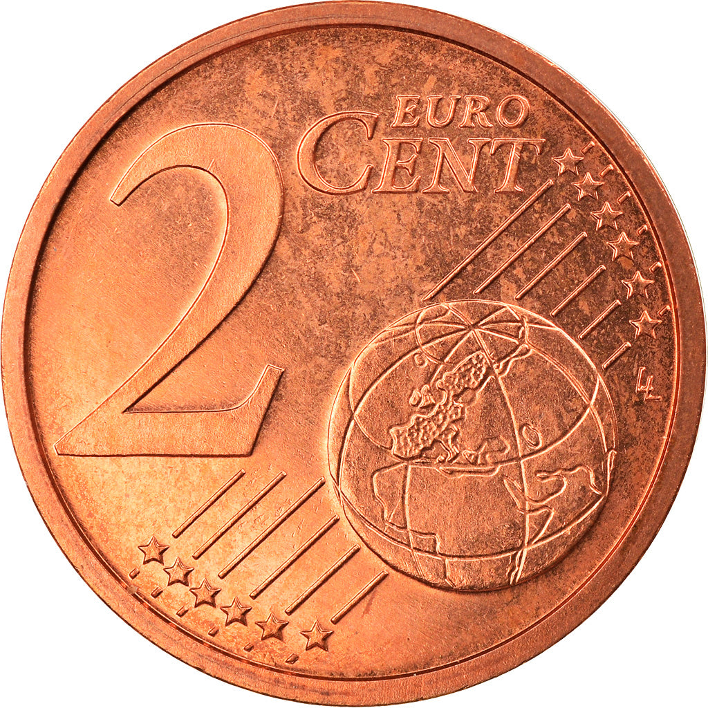 GERMANIA - REPUBBLICA FEDERALE, 2 Euro Cent, 2002, Karlsruhe, FDC, Acciaio