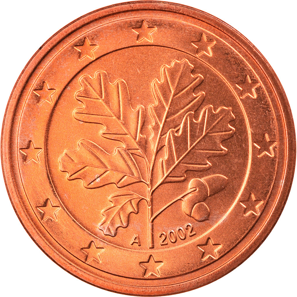 Bundesrepublik Deutschland, 5 Euro Cent, 2002, Berlin, STGL, Copper Plated