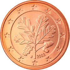 GERMANY - FEDERAL REPUBLIC, 5 Euro Cent, 2002, Hambourg, MS(65-70), Copper