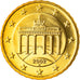 Bundesrepublik Deutschland, 10 Euro Cent, 2002, Berlin, STGL, Messing, KM:210