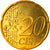 ALEMANHA - REPÚBLICA FEDERAL, 20 Euro Cent, 2002, Hambourg, MS(65-70), Latão