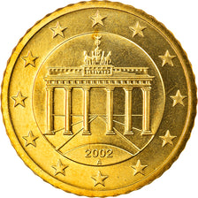 GERMANIA - REPUBBLICA FEDERALE, 50 Euro Cent, 2002, Berlin, FDC, Ottone, KM:212
