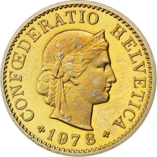 SWITZERLAND, 5 Rappen, 1978, Bern, KM #26, MS(63), Copper-Nickel, 17.15, 1.99