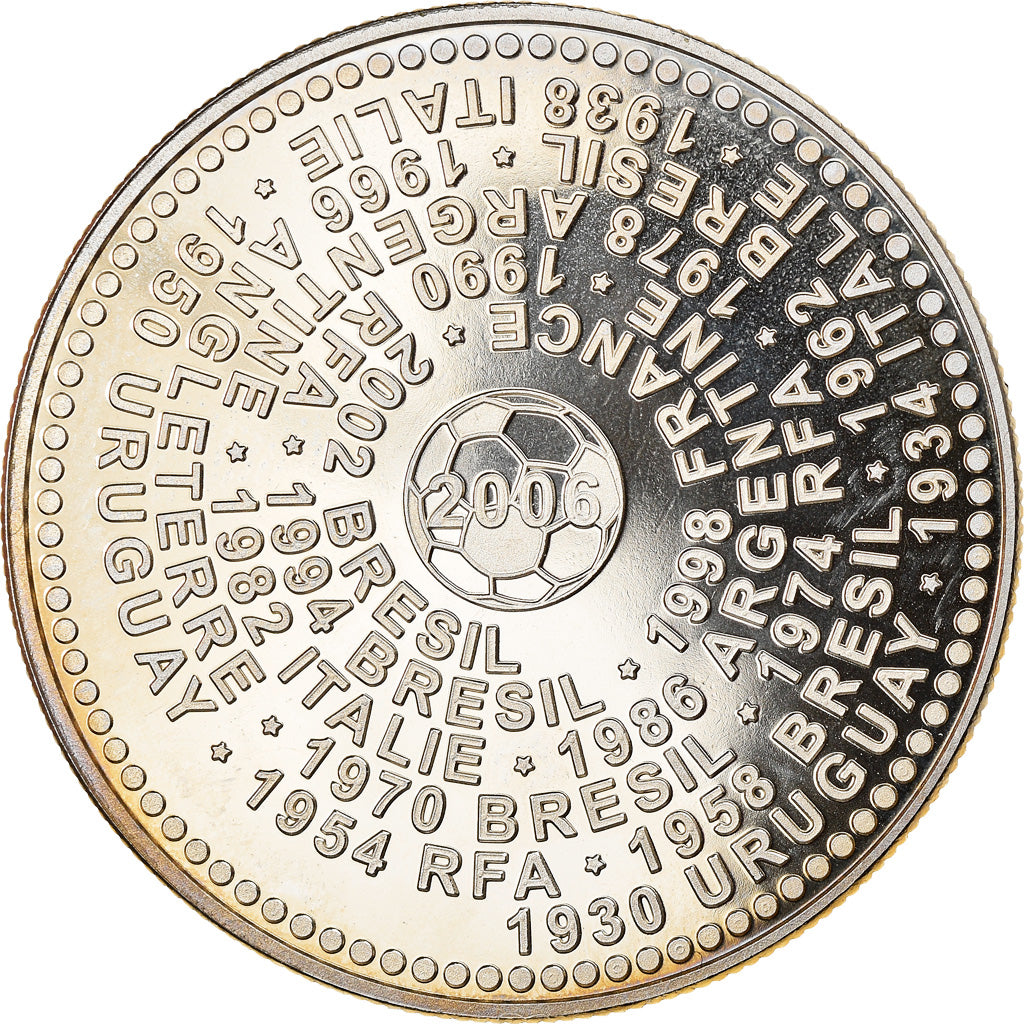 Francja, Medal, Football, Coupe du Monde, Allemagne, Sport i wypoczynek, 2006