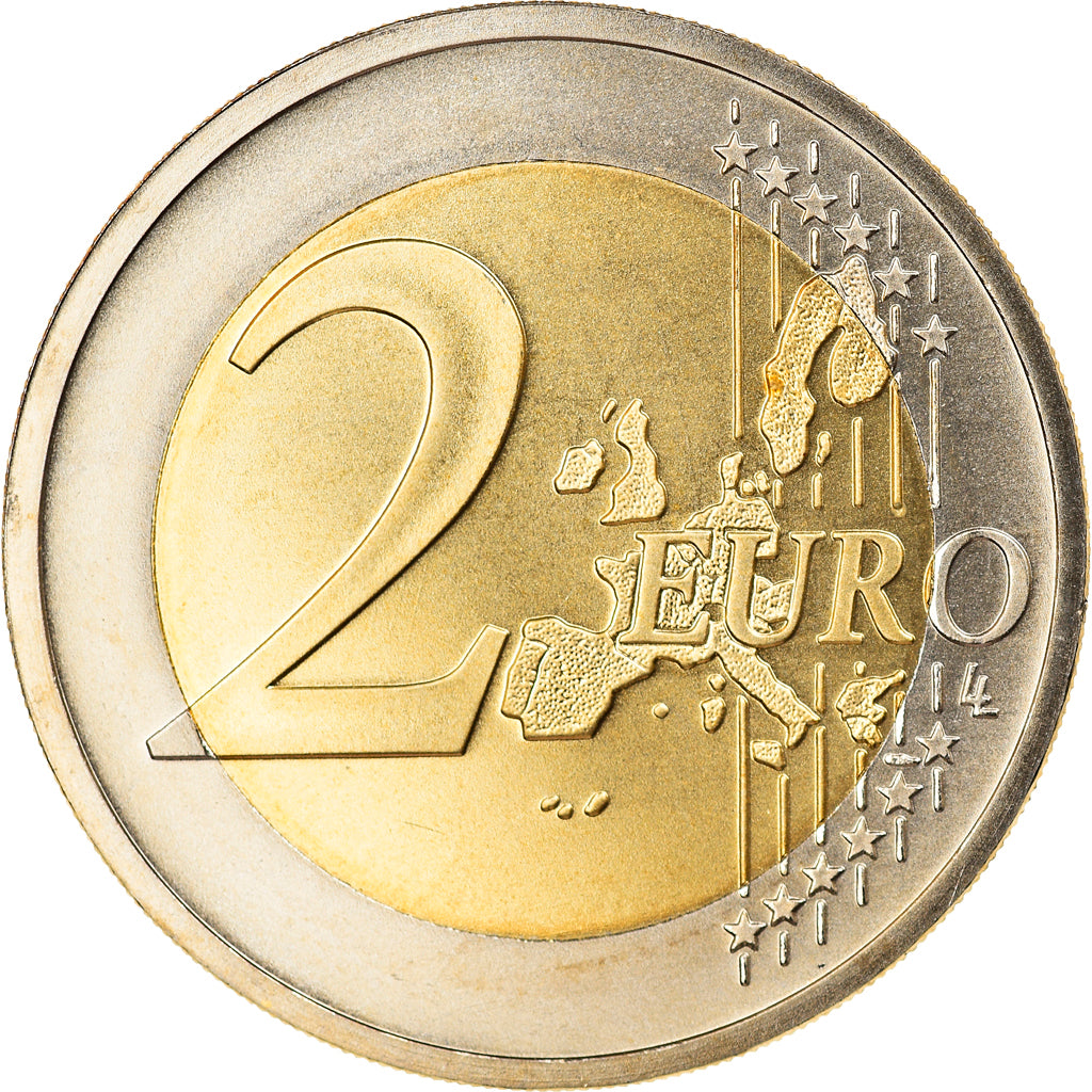 GERMANY - FEDERAL REPUBLIC, 2 Euro, 2002, Berlin, MS(65-70), Bi-Metallic, KM:214