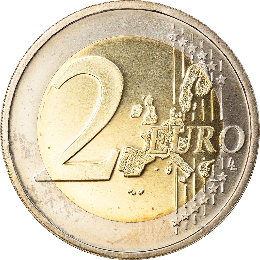 ALEMANIA - REPÚBLICA FEDERAL, 2 Euro, 2002, Munich, FDC, Bimetálico, KM:214